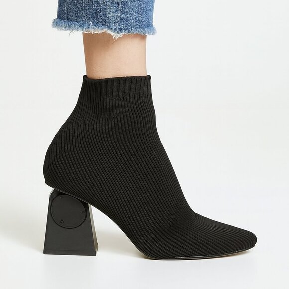 Kat Maconie Shoes - Kat Maconie Sock Boots Booties Black Sz 7